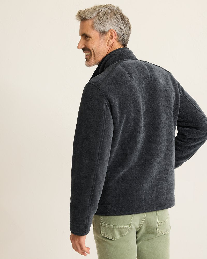 Sumner Fleece Shirt Jacket Navy | Tommy Bahama Premium - Sumner Fleece Shirt Jacket