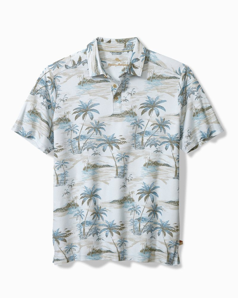 Oceanic Oasis IslandZone® Polo Sterling Blue | Tommy Bahama Discount - Oceanic Oasis IslandZone® Polo