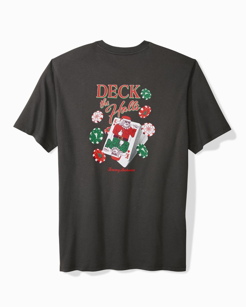 Deck the Halls Graphic T-Shirt Coal | Tommy Bahama Hot Sale - Deck the Halls Graphic T-Shirt