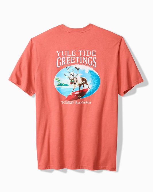 Yule Tide Greetings Graphic T-Shirt Red Ginger | Tommy Bahama Sale - Yule Tide Greetings Graphic T-Shirt