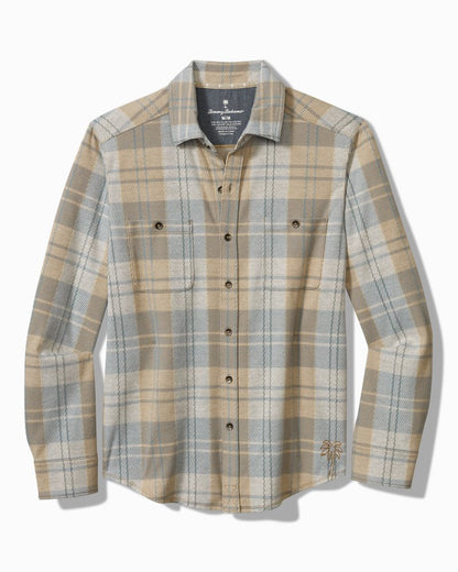 Fireside Modesto Stretch Flannel Shirt Wind's Breath | Tommy Bahama Special Offer - Fireside Modesto Stretch Flannel Shirt