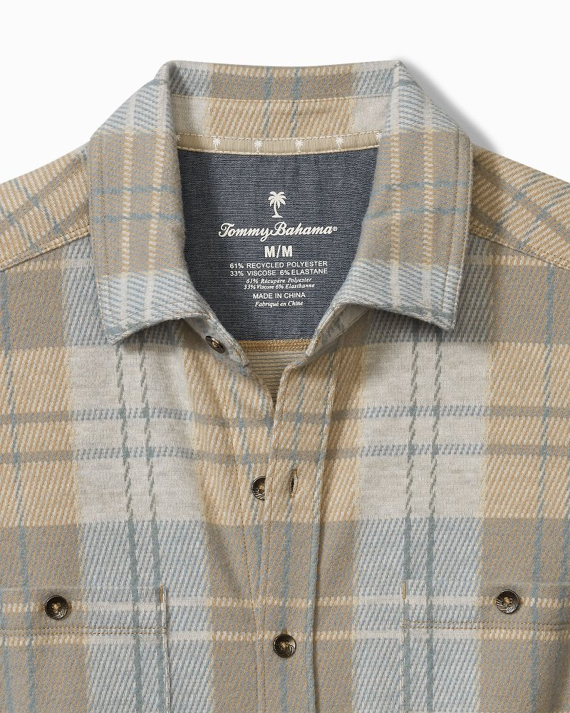 Fireside Modesto Stretch Flannel Shirt Wind's Breath | Tommy Bahama Special Offer - Fireside Modesto Stretch Flannel Shirt