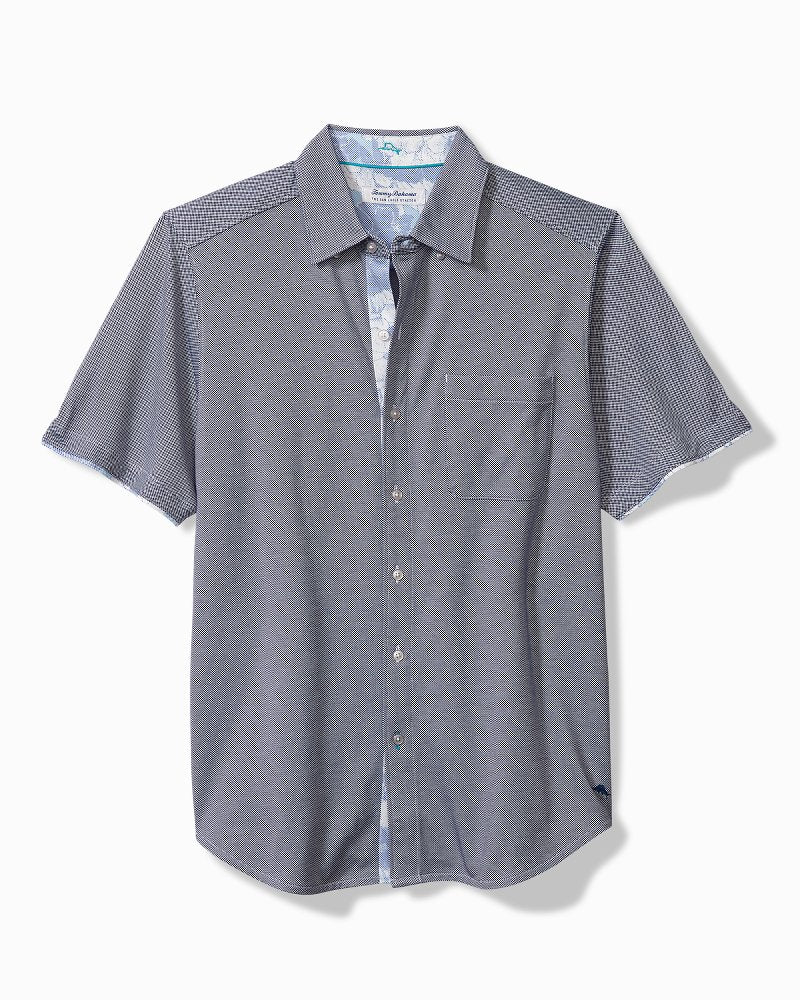 San Lucio Cali Blooms Happy Hour Knit Stretch Shirt Bering Blue | Tommy Bahama Recommended - San Lucio Cali Blooms Happy Hour Knit Stretch Shirt