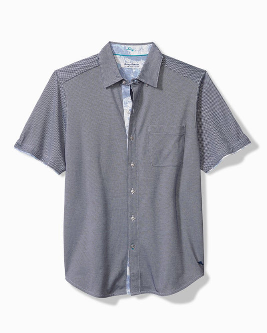 San Lucio Cali Blooms Happy Hour Knit Stretch Shirt Bering Blue | Tommy Bahama Recommended - San Lucio Cali Blooms Happy Hour Knit Stretch Shirt