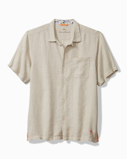 Sea Glass Camp Shirt Natural | Tommy Bahama Essential - Sea Glass Camp Shirt