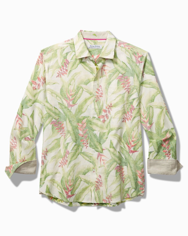 Barbados Breeze Calypso Fronds Shirt White | Tommy Bahama Customer Favorite - Barbados Breeze Calypso Fronds Shirt