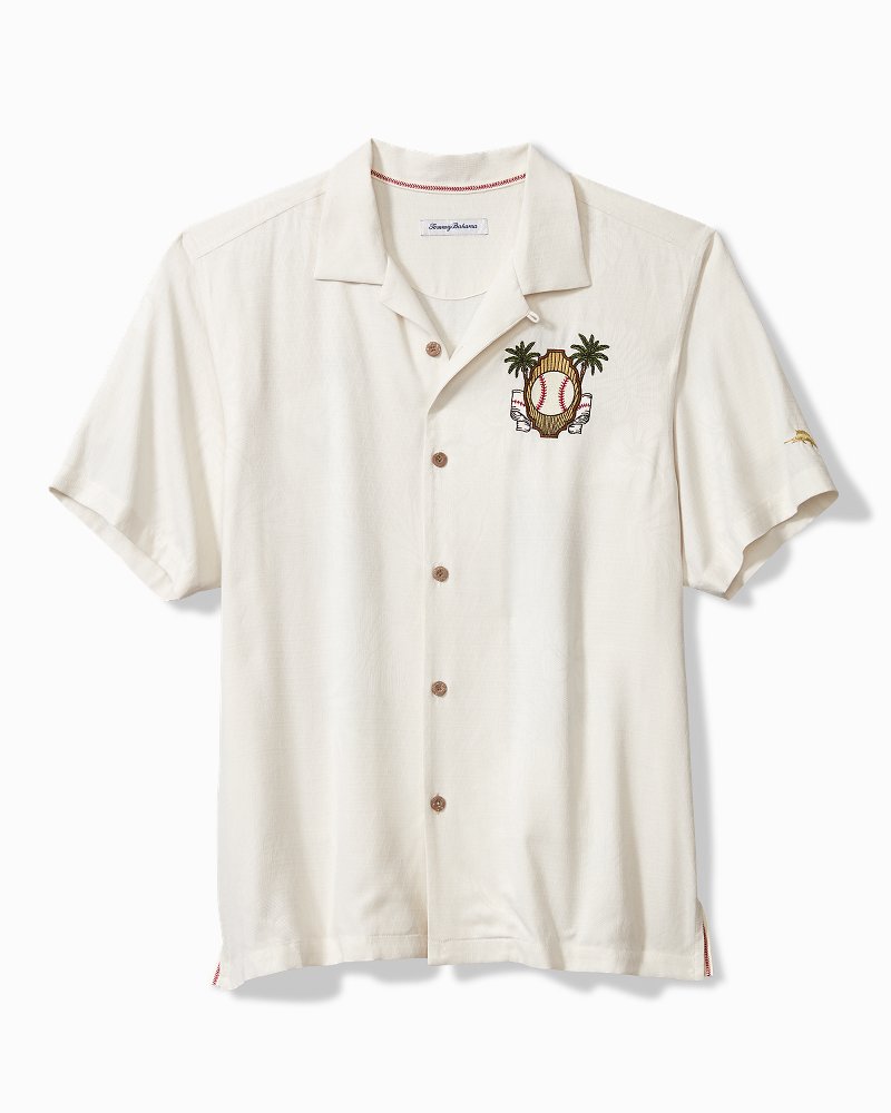 <i>MLB®</i> Pitcher's Paradiso Silk Camp Shirt new_york_yankees | Tommy Bahama Trending - <i>MLB®</i> Pitcher's Paradiso Silk Camp Shirt