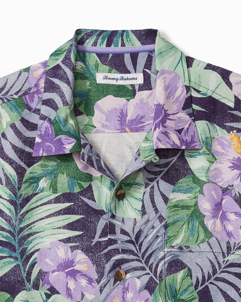 Fridas Garden Silk Camp Shirt Coastline | Tommy Bahama Popular - Fridas Garden Silk Camp Shirt