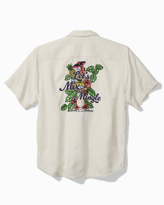 Let's Mix & Mingle Silk Camp Shirt Continental | Tommy Bahama Value - Let's Mix & Mingle Silk Camp Shirt