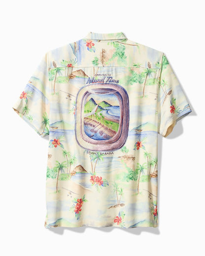 Collector's Series '24 Arriving in Island Time Silk Camp Shirt Continental | Tommy Bahama Hot Sale - Collector's Series '24 Arriving in Island Time Silk Camp Shirt