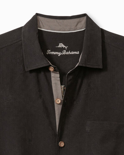 Call Me Old Fashioned Silk Camp Shirt Black | Tommy Bahama Trending - Call Me Old Fashioned Silk Camp Shirt