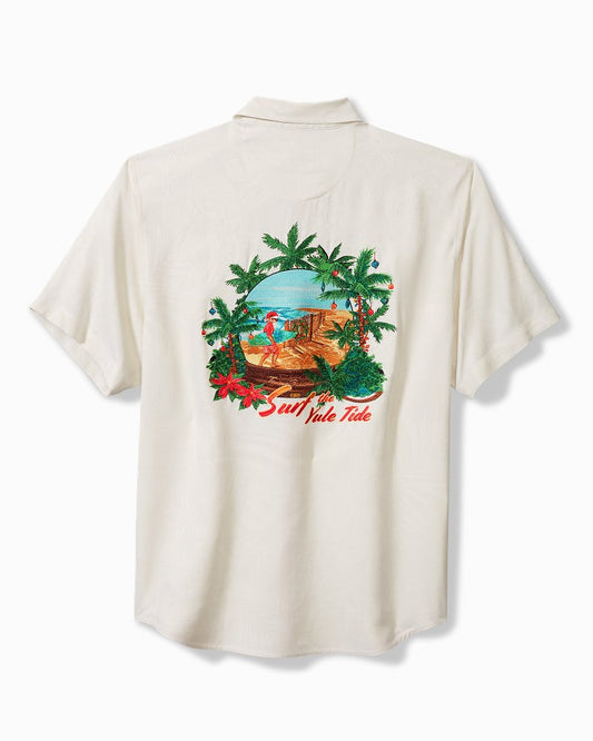 Surf the Yule Tide Silk Camp Shirt Continental | Tommy Bahama Value - Surf the Yule Tide Silk Camp Shirt