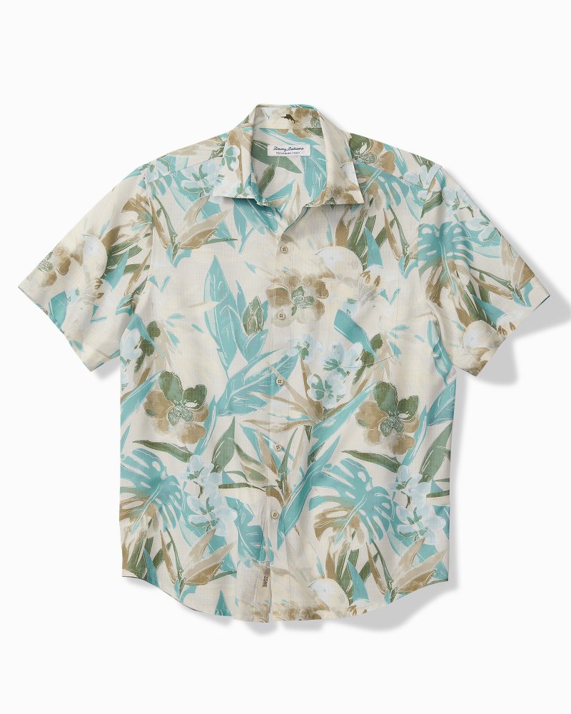 Bahama Coast Jungle Haven IslandZone® Shirt Warm Mist | Tommy Bahama Classic - Bahama Coast Jungle Haven IslandZone® Shirt