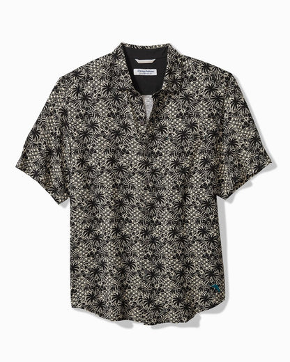 Veracruz Cay Palm Cascade Short-Sleeve Shirt Black | Tommy Bahama Smart Buy - Veracruz Cay Palm Cascade Short-Sleeve Shirt