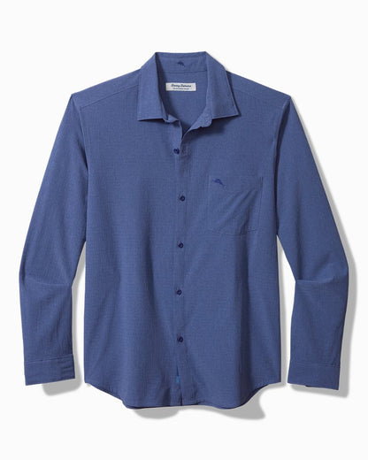 Bahama Coast Sands IslandZone® Long-Sleeve Shirt Classic Blue | Tommy Bahama Classic - Bahama Coast Sands IslandZone® Long-Sleeve Shirt