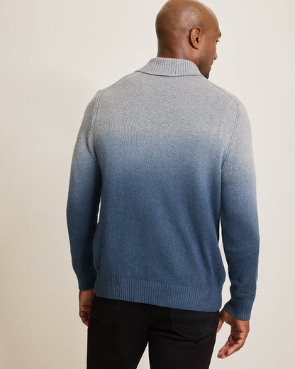 Ombré Dip-Dye Sweater Polo Dress Blues | Tommy Bahama Recommended - Ombré Dip-Dye Sweater Polo