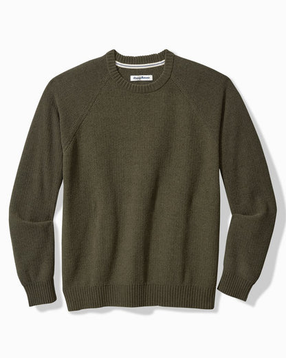 Shoreline Surfcomber Crew Sweater Forest Night | Tommy Bahama Trusted - Shoreline Surfcomber Crew Sweater