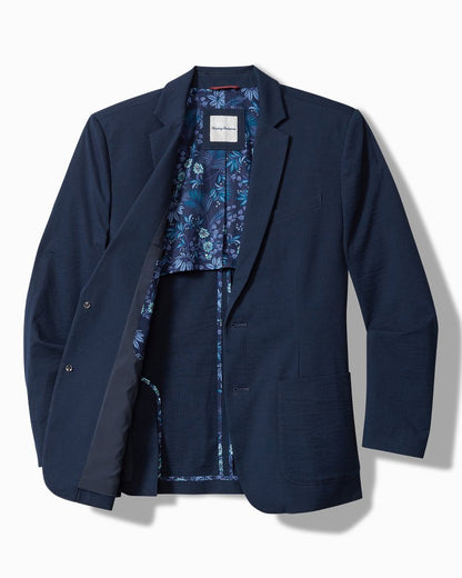Nova Wave Stretch-Seersucker Blazer Maritime | Tommy Bahama New - Nova Wave Stretch-Seersucker Blazer