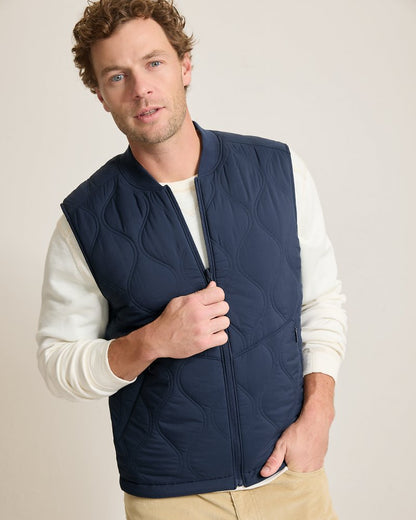 Fresno Flip Reversible Vest Ocean Deep | Tommy Bahama Trusted - Fresno Flip Reversible Vest