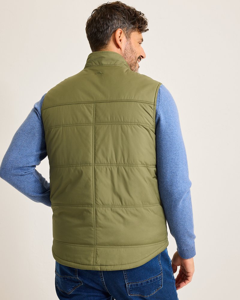 Oak Harbor Reversible Vest Tea Leaf | Tommy Bahama Value - Oak Harbor Reversible Vest