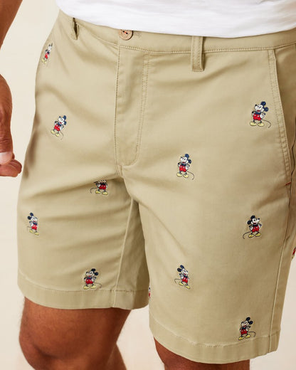 Disney Seashore View 8-Inch Shorts Khaki | Tommy Bahama Everyday - Disney Seashore View 8-Inch Shorts
