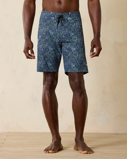 Molokai Hidden Paradise 9-Inch Boardshorts Deep Space | Tommy Bahama Smart Buy - Molokai Hidden Paradise 9-Inch Boardshorts