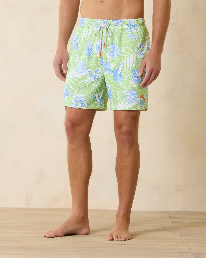 Naples Pineapple Hideaway 6-Inch Swim Trunks Tequila | Tommy Bahama Smart Buy - Naples Pineapple Hideaway 6-Inch Swim Trunks
