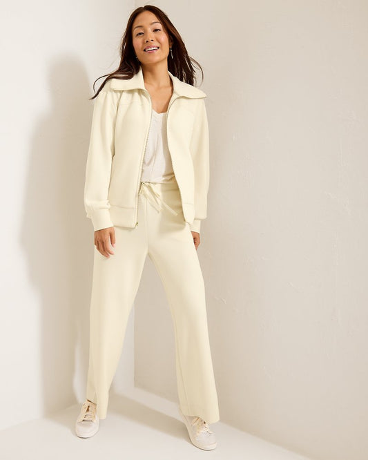 Palm Voyage Full-Zip Jacket Bleached Sand | Tommy Bahama New - Palm Voyage Full-Zip Jacket