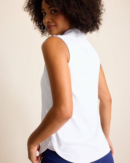 Aubrey Piped IslandZone® Polo White | Tommy Bahama Special Offer - Aubrey Piped IslandZone® Polo