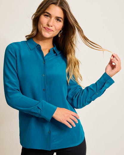 Classic Long-Sleeve Silk Shirt Academy | Tommy Bahama Best Seller - Classic Long-Sleeve Silk Shirt