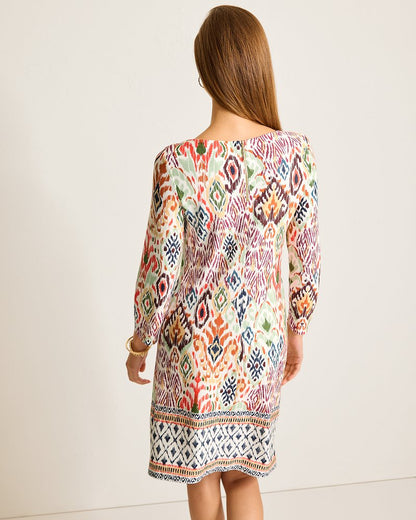Darcy Vista Cove 3/4-Sleeve Dress White Sand | Tommy Bahama Premium - Darcy Vista Cove 3/4-Sleeve Dress