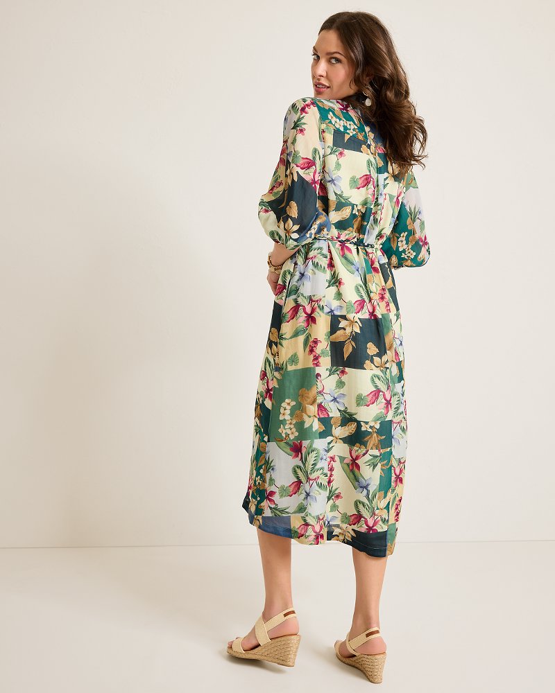 Hightide Flora Midi Shirt Dress Bonsai | Tommy Bahama Latest - Hightide Flora Midi Shirt Dress