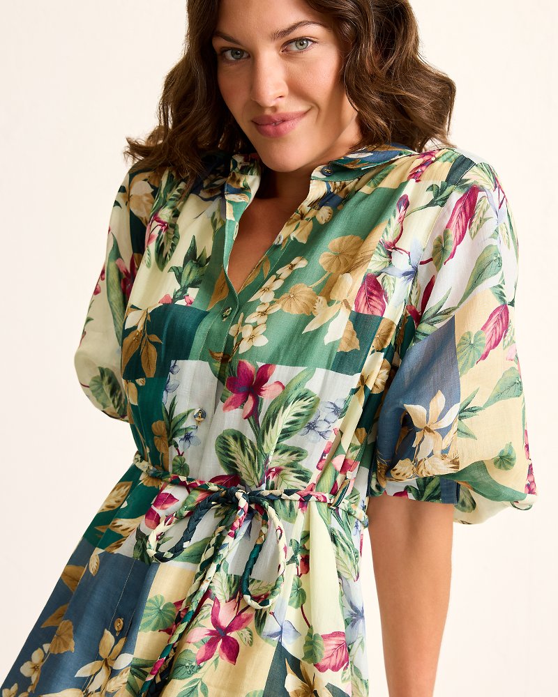 Hightide Flora Midi Shirt Dress Bonsai | Tommy Bahama Latest - Hightide Flora Midi Shirt Dress