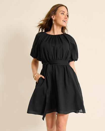 Paradise Breeze Elbow-Sleeve Dress Black | Tommy Bahama Best Price - Paradise Breeze Elbow-Sleeve Dress