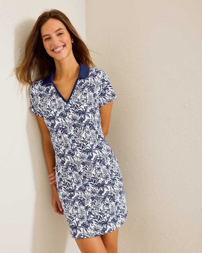 Aubrey Seaport Resort IslandZone® Dress Island Navy | Tommy Bahama Deals - Aubrey Seaport Resort IslandZone® Dress