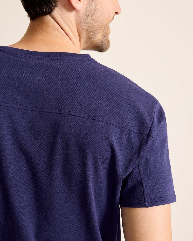 Short-Sleeve Crewneck T-Shirt Port Blue | Tommy Bahama Premium - Short-Sleeve Crewneck T-Shirt