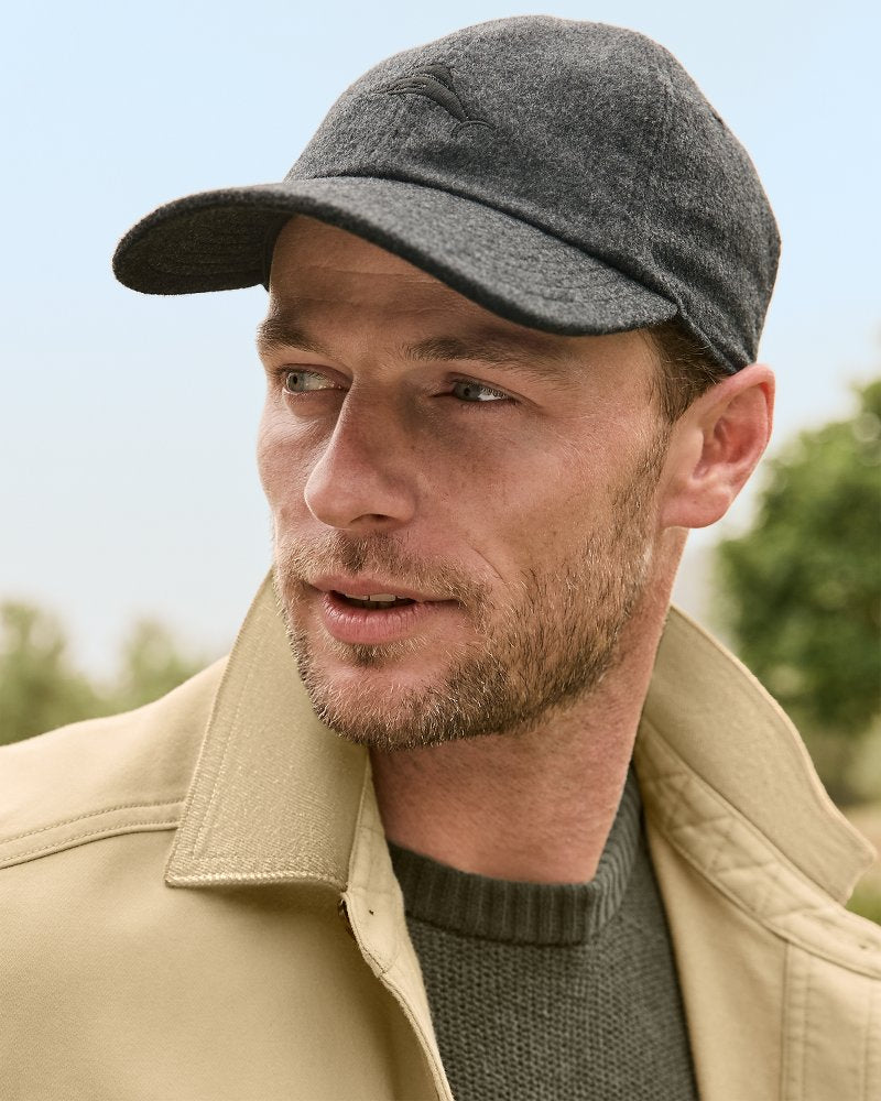 Cashmere Packable Marlin Cap Grey | Tommy Bahama New - Cashmere Packable Marlin Cap