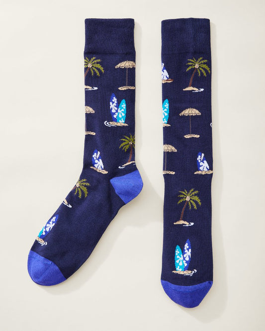 Shore Thing Socks Coastline | Tommy Bahama Featured - Shore Thing Socks