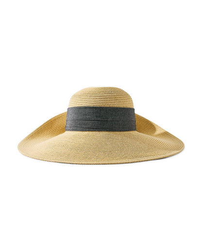 Ultra-Braid Bow Sun Hat Charcoal | Tommy Bahama Deals - Ultra-Braid Bow Sun Hat