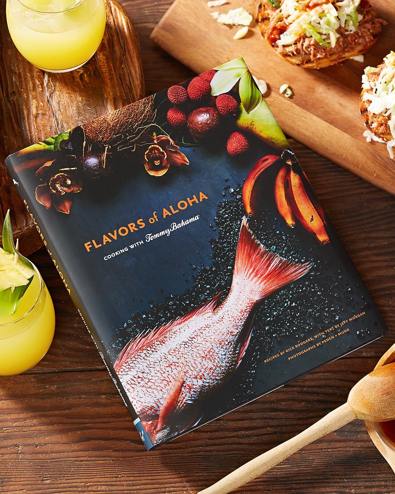 Flavors of Aloha Cookbook Multi-Color | Tommy Bahama Everyday - Flavors of Aloha Cookbook