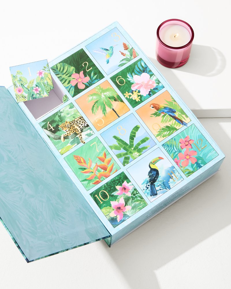 12 Days of Paradise Candle Calendar Multicolor | Tommy Bahama Discount - 12 Days of Paradise Candle Calendar