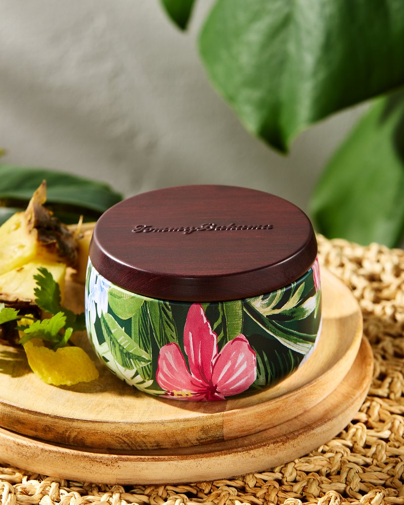 Pineapple Cilantro Travel Candle Tin Pineapple Cilantro | Tommy Bahama Best Price - Pineapple Cilantro Travel Candle Tin