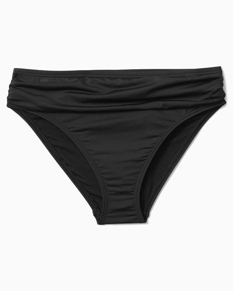 Pearl High-Waist Hipster Bikini Bottoms Black | Tommy Bahama Everyday - Pearl High-Waist Hipster Bikini Bottoms