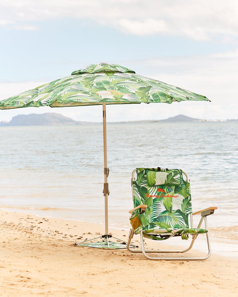 Tommy Bahama Tropical Fronds AnchorX™ Umbrella Multicolor | Tommy Bahama Premium - Tommy Bahama Tropical Fronds AnchorX™ Umbrella