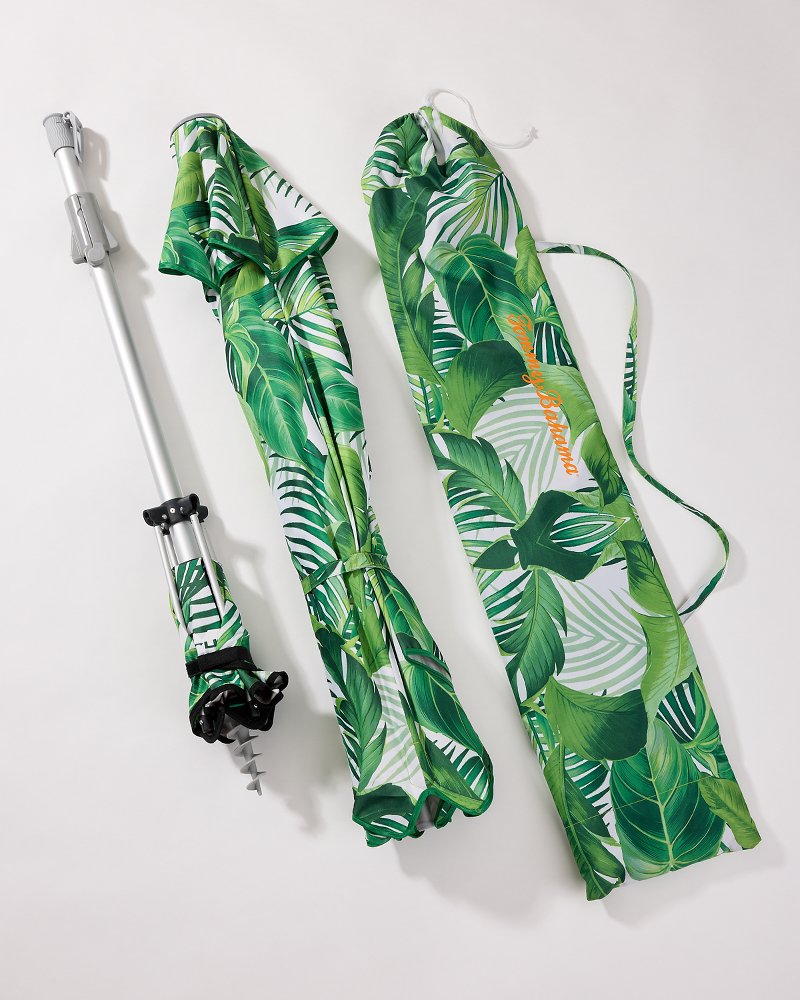 Tommy Bahama Tropical Fronds AnchorX™ Umbrella Multicolor | Tommy Bahama Premium - Tommy Bahama Tropical Fronds AnchorX™ Umbrella